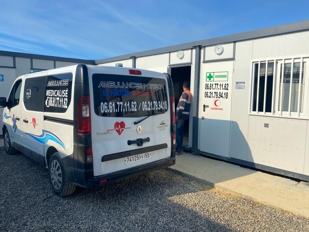 Ambulance et infirmerie